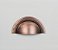 Puxador Shell Zen 64mm Vecchio Cobre Zp4318.648 - Imagem 1