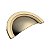 Puxador Shell Zen 64mm Gold Zp4318.a00 - Imagem 2