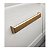 Kit 3 Puxador Creta Dourado Zen 192 Mm Zp3950.955 - Imagem 4
