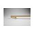 Puxador Para Porta Living Dourado Zen Duplo 50 Cm (500 Mm) - Imagem 3