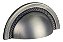 Puxador Shell Zen Niquel Velho Envelhecido 64 Mm Zp4318.889 - Imagem 3