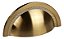 Puxador Shell Zen Red Gold Escovado Dourado 64 Mm Zp4318.g00 - Imagem 3