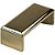 Kit 5 Puxador Creta Zen Gold Dourado Brilhante 64 Mm - Imagem 3