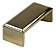 Puxador Creta Zen Gold Dourado Brilhante 64 Mm Zp3949.a00 - Imagem 1