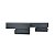 Puxador Para Porta Moma Preto Zen Duplo 80 Cm (800 Mm) - Imagem 4