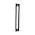 Puxador Para Porta Moma Preto Zen Duplo 80 Cm (800 Mm) - Imagem 1