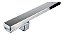 Puxador Porta Living Cromado Inox Pol Zen Duplo 50 Cm 500 Mm - Imagem 2