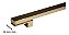 Puxador Porta Living Gold Zen Duplo 30cm Dourado Brilh 300mm - Imagem 4