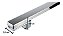 Puxador Porta Living Cromado Inox Pol Zen Duplo 800 Mm 80 Cm - Imagem 5