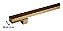 Puxador Porta Living Dourado Zen Duplo 1,5 Metro 1500mm Fosc - Imagem 5