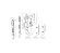 Fechadura Banheiro Lily Antique Ouro Velho Imab Classica 55m - Imagem 6