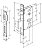 Fechadura Rolete Pivotante Imab 4700 Antique Multiponto 55mm - Imagem 2
