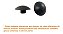 Puxador Orion Zen 33x20mm Preto Zp1883.24 Pequeno - Imagem 2