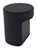 Puxador Radio Mini Zen Preto Zp4308.24 Ponto 16x18mm - Imagem 2