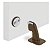 Prendedor Batedor Porta Magnetico Adesivo Corten Marrom Imab - Imagem 2