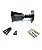 Kit 4 Prendedores De Porta 811 Imab Preto + Buchas E Paraf. - Imagem 4