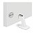 Kit 3 Prendedor Trava Porta Magnetico Adesivo Branco Imab - Imagem 3
