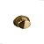 Kit 3 Puxador Beetle Com Base Granada Zen Gold Escovado - Imagem 2