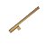 Puxador Para Porta Living Dourado Fosco Zen Duplo 1000mm - Imagem 2