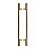 Puxador Para Porta Living Gold Dourado Zen Duplo 800 Mm - Imagem 1
