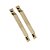 Puxador Para Porta Nord Duplo Gold Zen 300 Mm Brilhante - Imagem 1