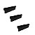 Kit 3 Puxador Sorento 96mm Preto Fosco Zen Zp5450.096.24 - Imagem 2
