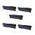 Kit 5 Puxador Sorento 96mm Preto Fosco Zen Zp5450.096.24 - Imagem 2