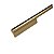 Puxador Sorento 224mm Dourado Fosco Zen Zp5450.224.955 - Imagem 2