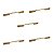 Kit 5 Puxador Sorento 224mm Dourado Fosco Zen Zp5450.224.955 - Imagem 1