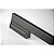 Puxador Porta Minimalist Duplo 300mm (30cm) Preto Fosco Zen - Imagem 3