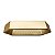 Kit 3 Puxador Moveis Elemento M 48mm Dourado Matte Fosco Zen - Imagem 2