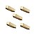 Kit 5 Puxador Moveis Elemento M 48mm Dourado Matte Fosco Zen - Imagem 1
