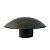 Kit 3 Puxador Moveis Orion 55 X 27mm Preto Fosco Zen Ponto - Imagem 2