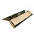 Kit 3 Puxador Citizen 45 Graus G Gold Dourado Brilhante - Imagem 3