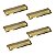 Kit 5 Puxador Citizen 45 Graus G Gold Dourado Brilhante Zen - Imagem 1