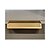 Puxador Moveis Citizen 45 Graus G Dourado Matte Fosco Zen - Imagem 5