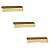 Kit 3 Puxador Citizen 45 Graus G Dourado Matte Fosco Zen - Imagem 1