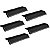 Kit 5 Puxador Moveis Citizen 45 Graus G Preto Fosco Zen - Imagem 1