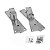 Dobradiça Pino Porta Pivotante Inox 304 Polido Até 450 Kg - Imagem 5