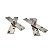 Dobradiça Pino Porta Pivotante Inox 304 Polido Até 450 Kg - Imagem 2