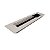 Puxador Concha Embutir Porta Inox 304 Polido Cromado 25 Cm - Imagem 2