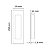 Puxador Concha Embutir Porta Inox 304 Polido Cromado 25 Cm - Imagem 5