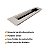Kit 2 Puxador Concha Embutir Porta Inox Polido Cromado 25cm - Imagem 5