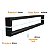 Puxador Porta Duplo Alça 600 Mm Inox Preto Fosco 40x20 60 Cm - Imagem 2