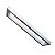 Puxador Porta Duplo Alça 600 Mm Inox Escovado 40x20 Mm 60 Cm - Imagem 1