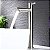 Torneira Banheiro Lavabo Inox 304 Escovada Alta 1/4 Volta - Imagem 5