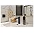 Torneira Banheiro Lavabo Quadrada Preta Curta Baixa Metal - Imagem 2