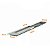 Kit 2 Puxador Concha Embutir Porta Inox Polido Cromado 45 Cm - Imagem 3