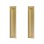 Kit 2 Puxador Concha Celleno Dourado Matte Fosco 50 Cm Il255 - Imagem 1