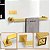KIT ACESSORIOS DE BANHEIRO 4 PECAS DOURADO BRILHANTE INOX - Imagem 5